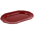 Terra Cotta Sandstone Finish Cast Aluminum Tray P50021