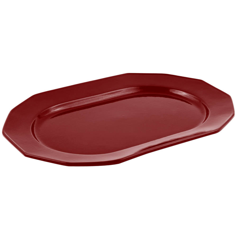 Terra Cotta Sandstone Finish Cast Aluminum Tray P50021