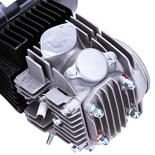 125CC 4-Stroke Semi Auto Engine Motor, 4 Speed, Single Cylinder Air-Cooling w/Reverse Electric Starter F223962