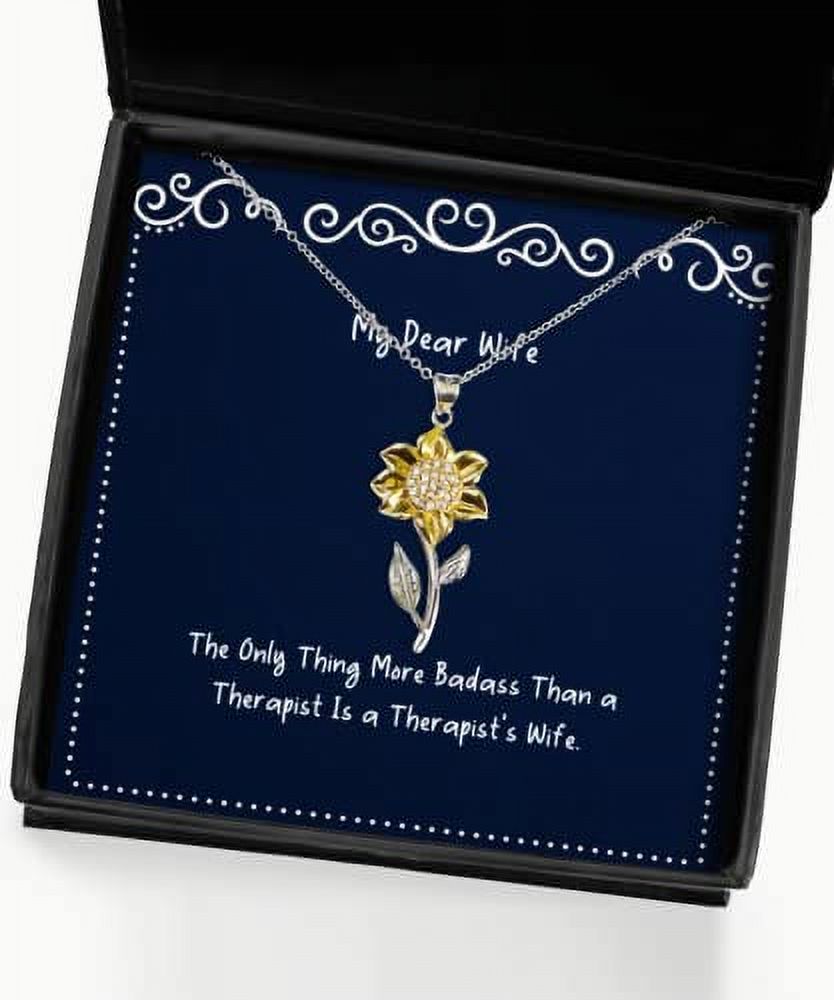 Sunflower Pendant Necklace F229
