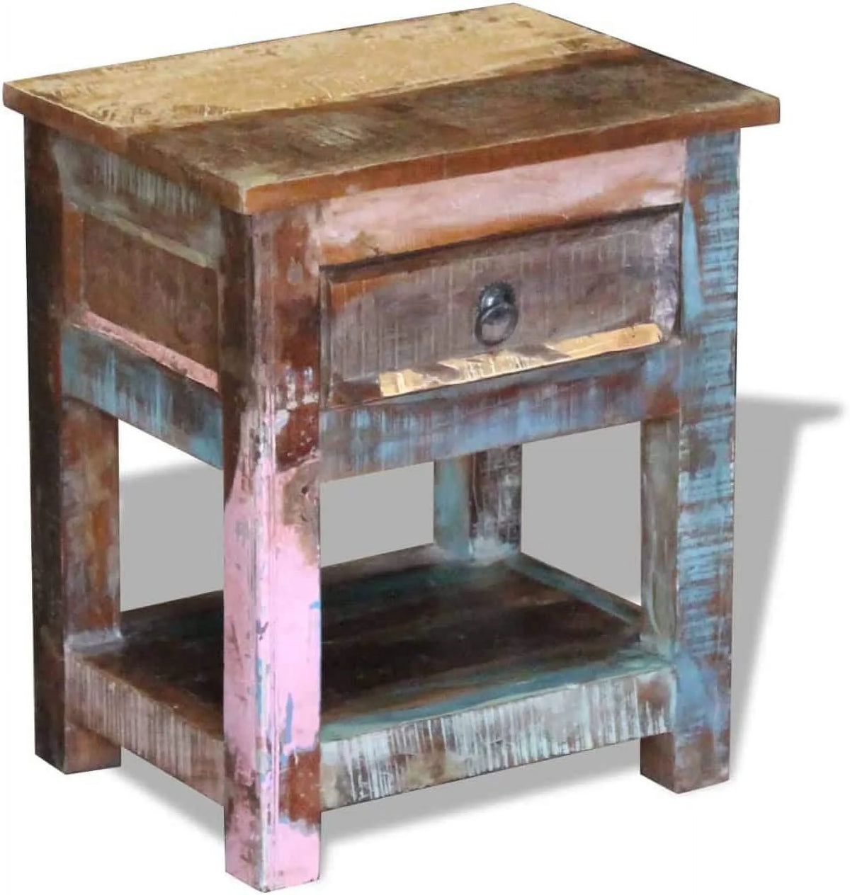 Modern Nightstand with Bin Drawer D897361