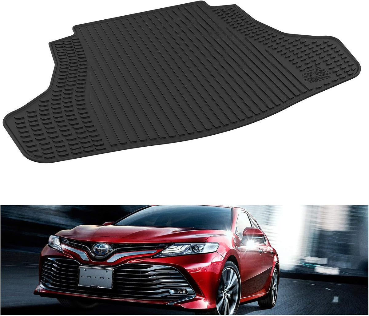 Black TPE Cargo Trunk Mat Pack of 2 H8255