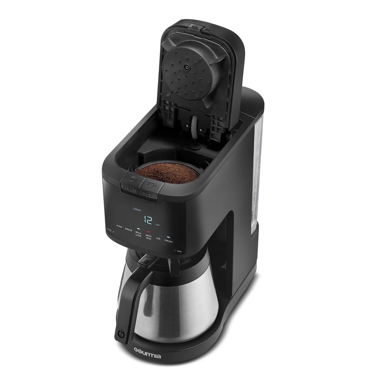 Single Serve + 12 Cup Drip Coffee Maker Thermal Carafe T2254
