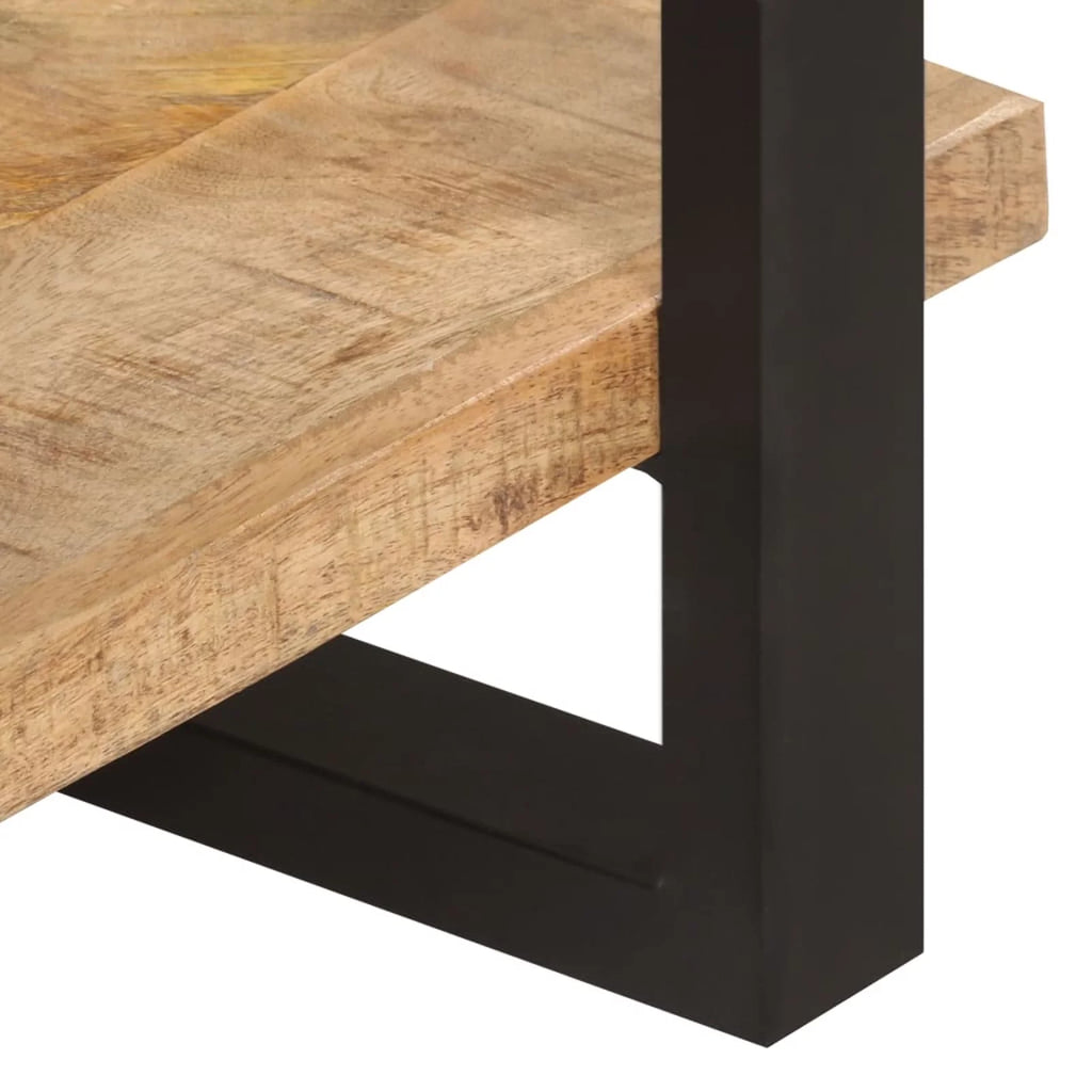 Sideboard with 3 Shelves Rough Mango Wood F44235