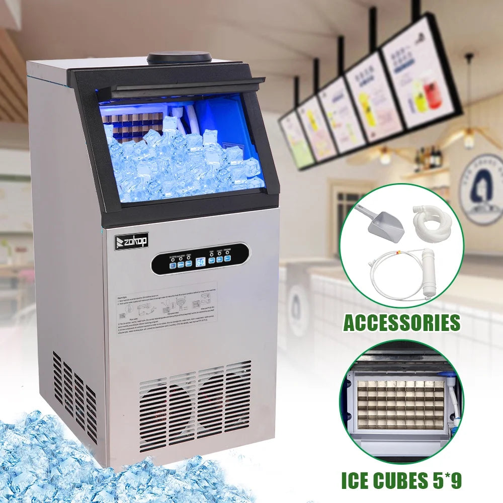 Commercial Stainless Steel Ice Maker N1630