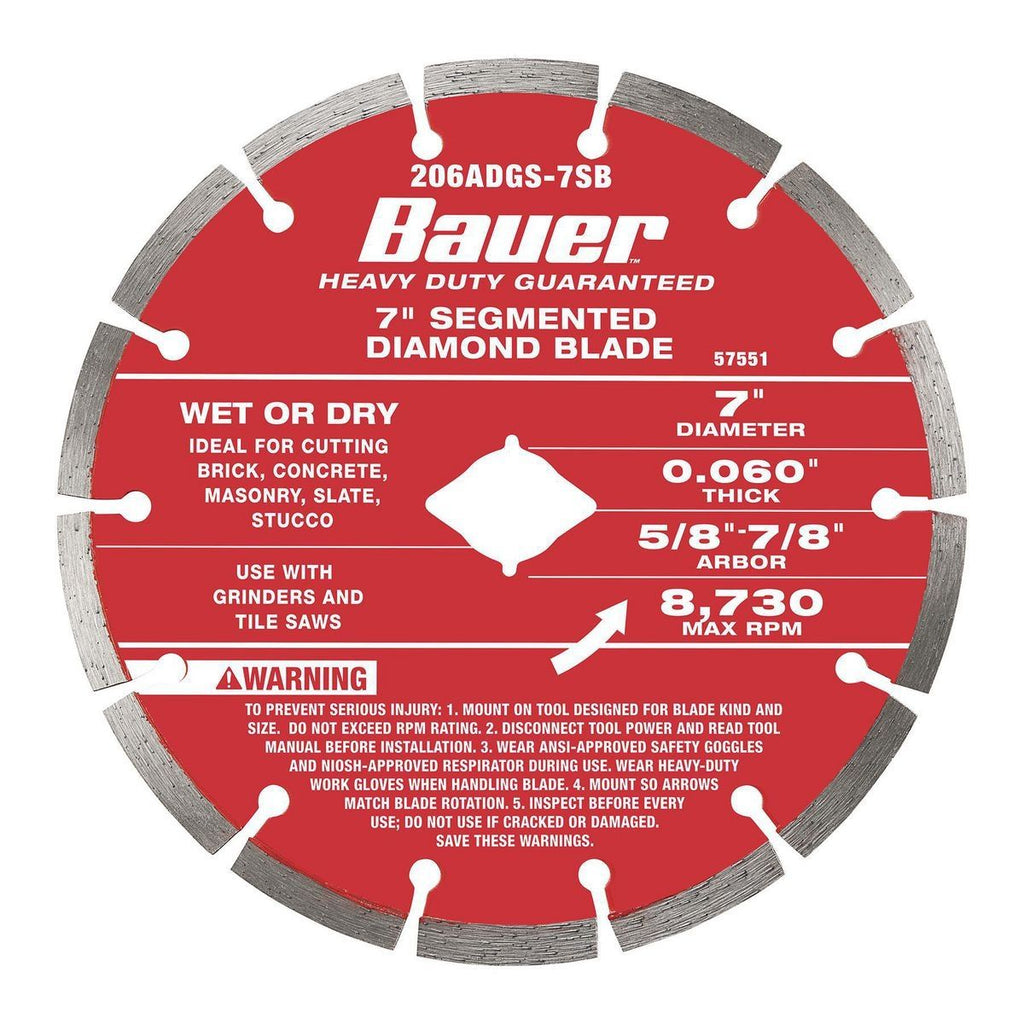 7 in. Segmented Diamond Blade O41965
