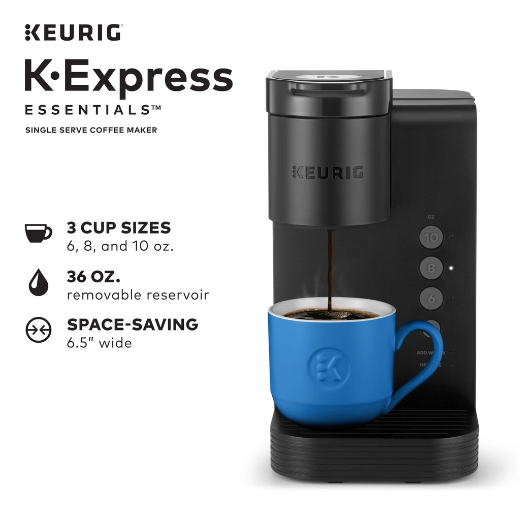 Single Serve K-Cup Pod Coffee Maker, Black A184492