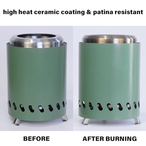 20 inch Stainless Steel Smokeless Fire Pit with Carry Bag H962
