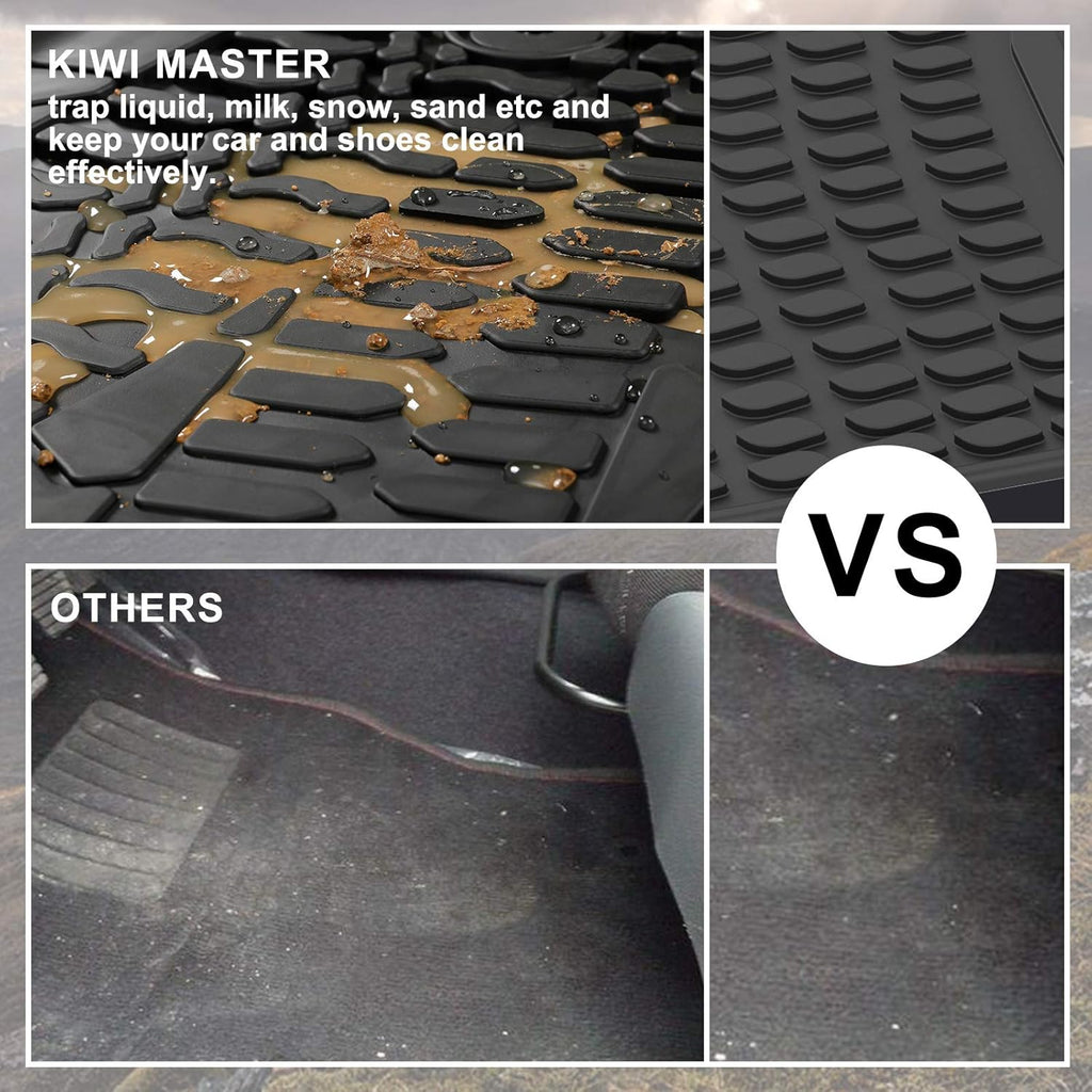 Black TPE Cargo Trunk Mat Pack of 2 H8255