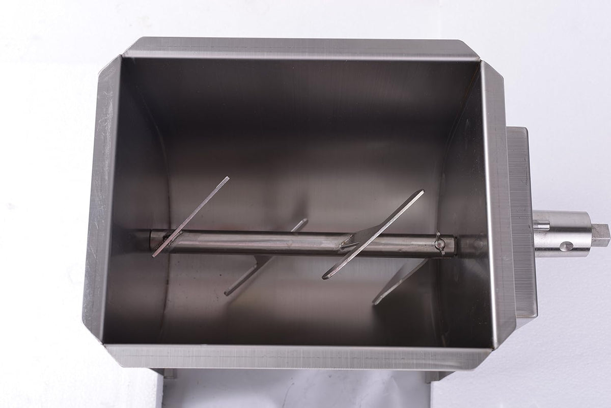 15-Pound Stainless Steel Manual Meat Mixer D129464