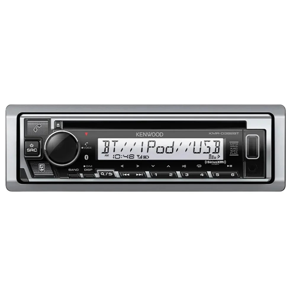 Marine CD Receiver and 6.5" 2-Way Marine Speakers C221722