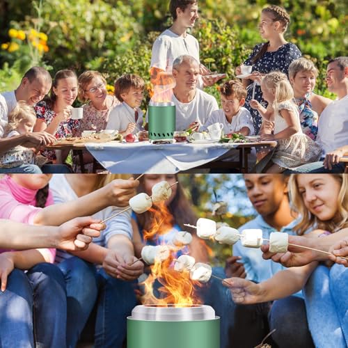 20 inch Stainless Steel Smokeless Fire Pit with Carry Bag H962