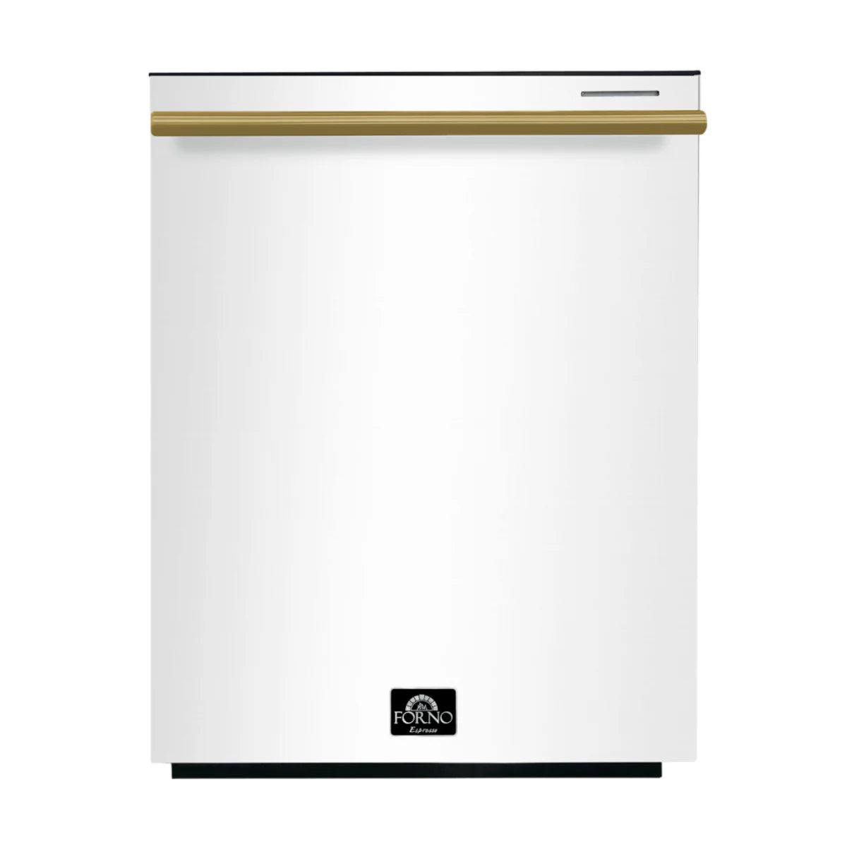 24 Built-In Dishwasher with Antique Brass Handles C96850