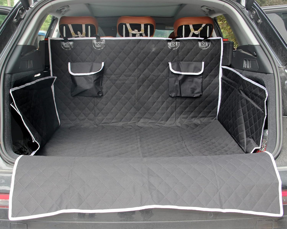 Waterproof Non-Slip Dog Car Seat Cover with Side Flap S37002