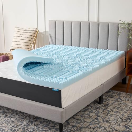 Gel Infused Memory Foam Mattress Topper Queen J361