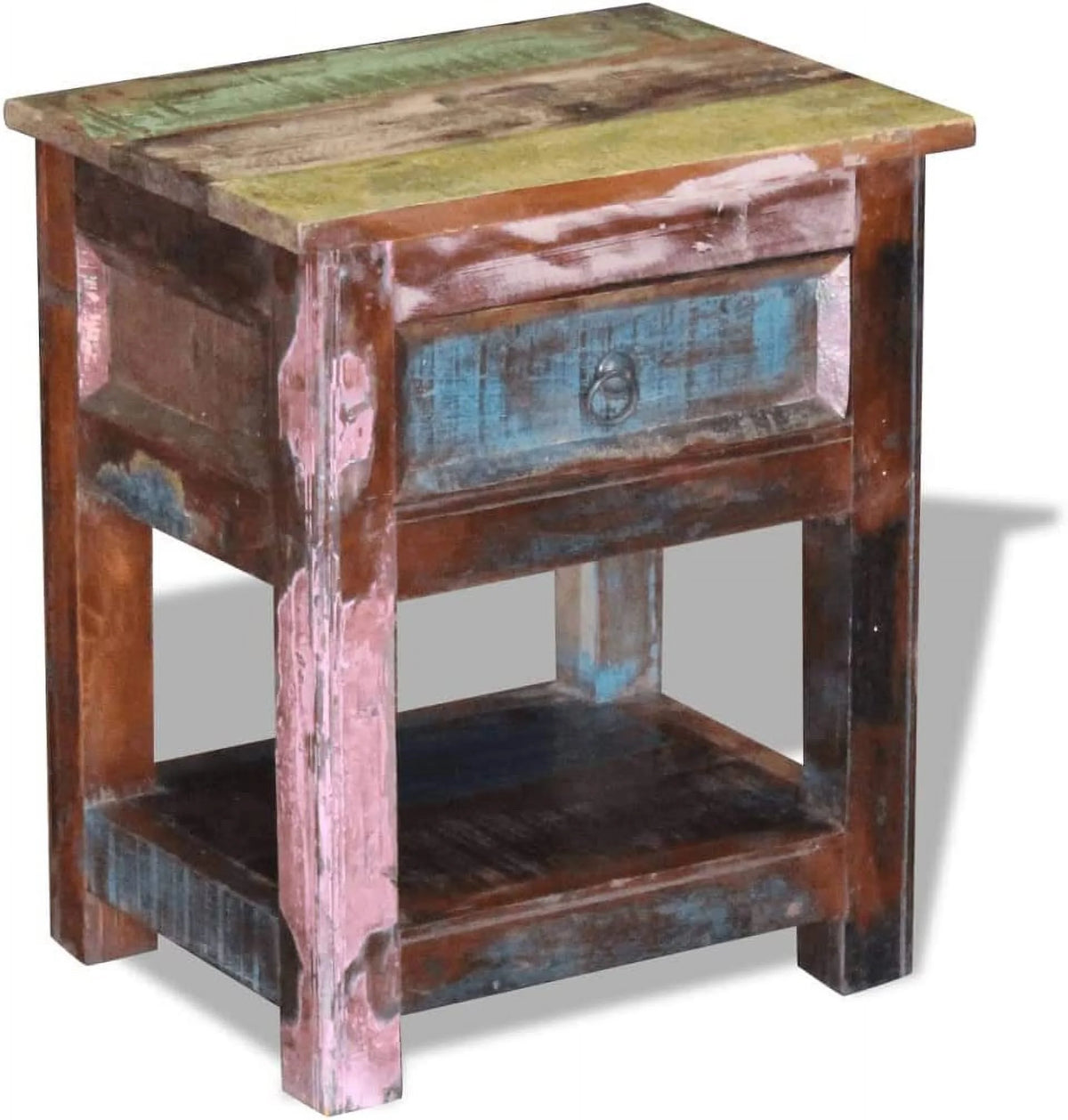 Modern Nightstand with Bin Drawer D897361