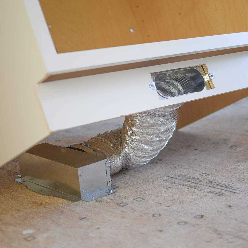 Under Cabinet Toe Kick Ducting Kit S561