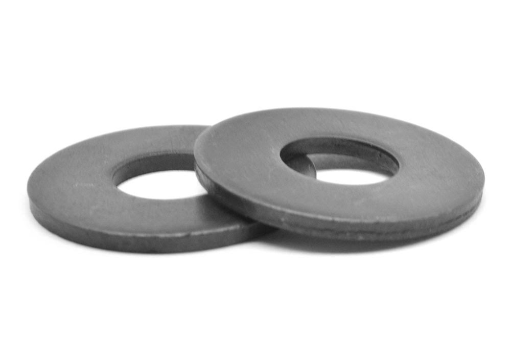 1/2 Flat Washer Low Carbon Steel Black Oxide Y456830