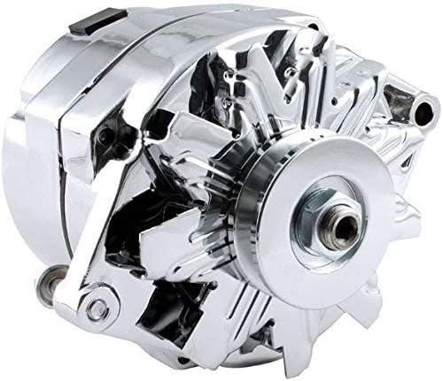 100 AMP Chrome Alternator E641657