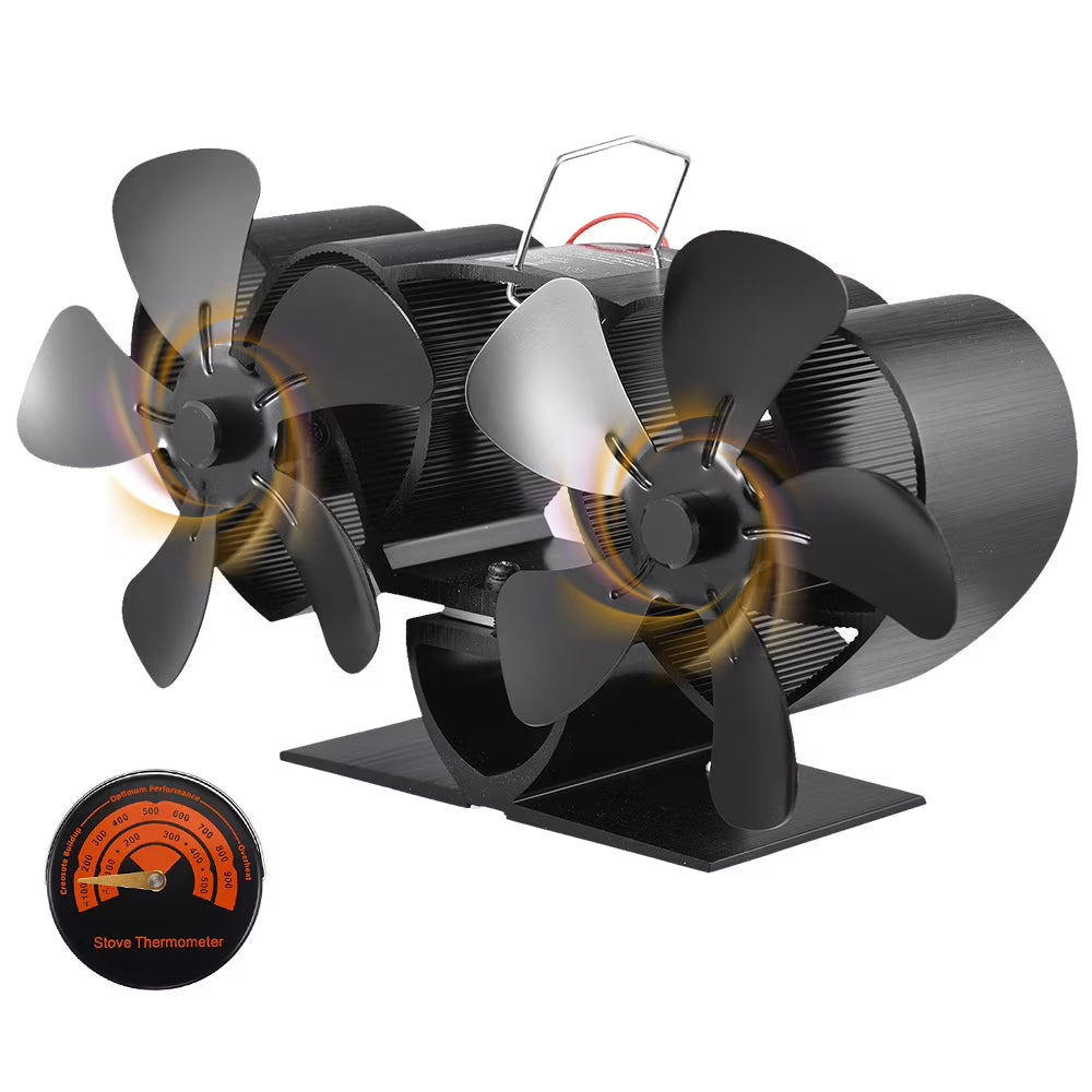 Wood Electric Fan I36622