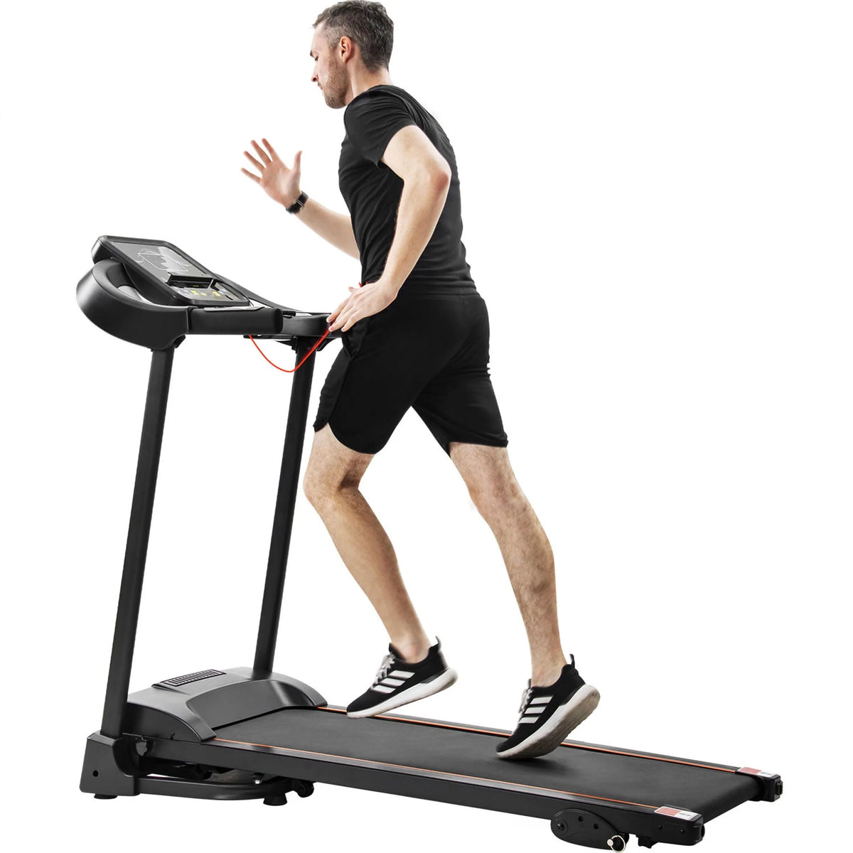 Folding Treadmill with Adjustable Incline V77551