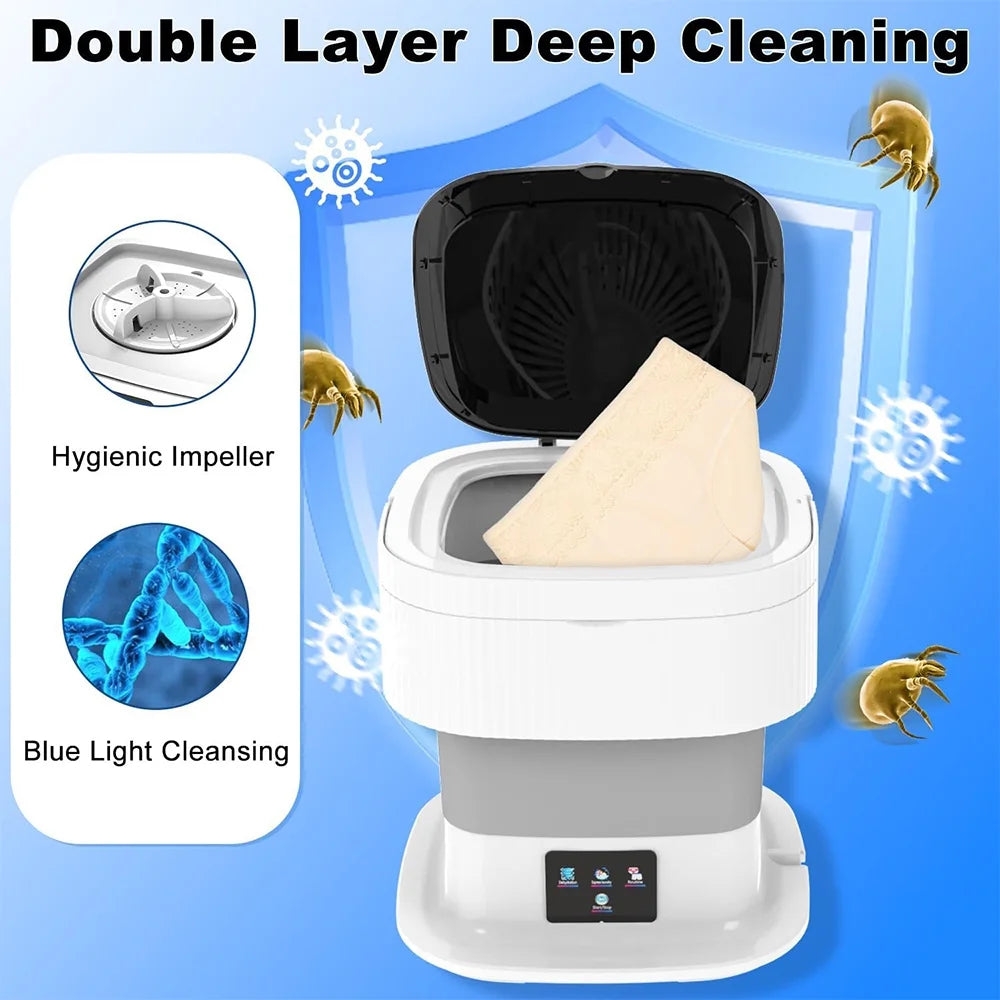 Portable 10L Foldable Washing Machine C394