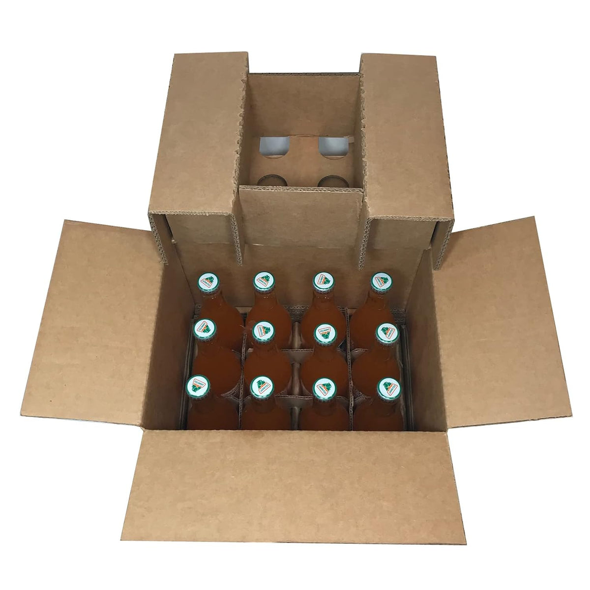 Mandarin Natural Flavor Soda With Real Sugar 12/12.5 fl. oz. glass bottles (12-Pack) I669047