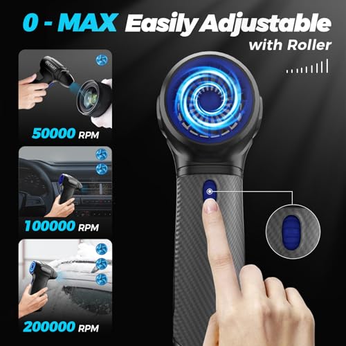 200000RPM Cordless Electric Air Duster Y76898
