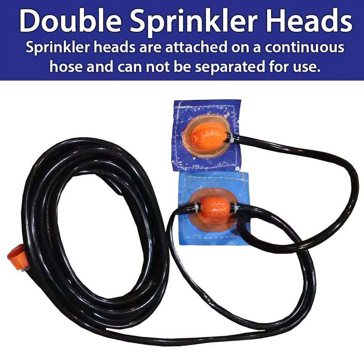 Double Sprinkler Head Sprinkler Hose F79121