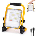 3000LM 360° Rotation IP65 Waterproof 30W Portable Work Light with Stand Pack of 2 Q99158
