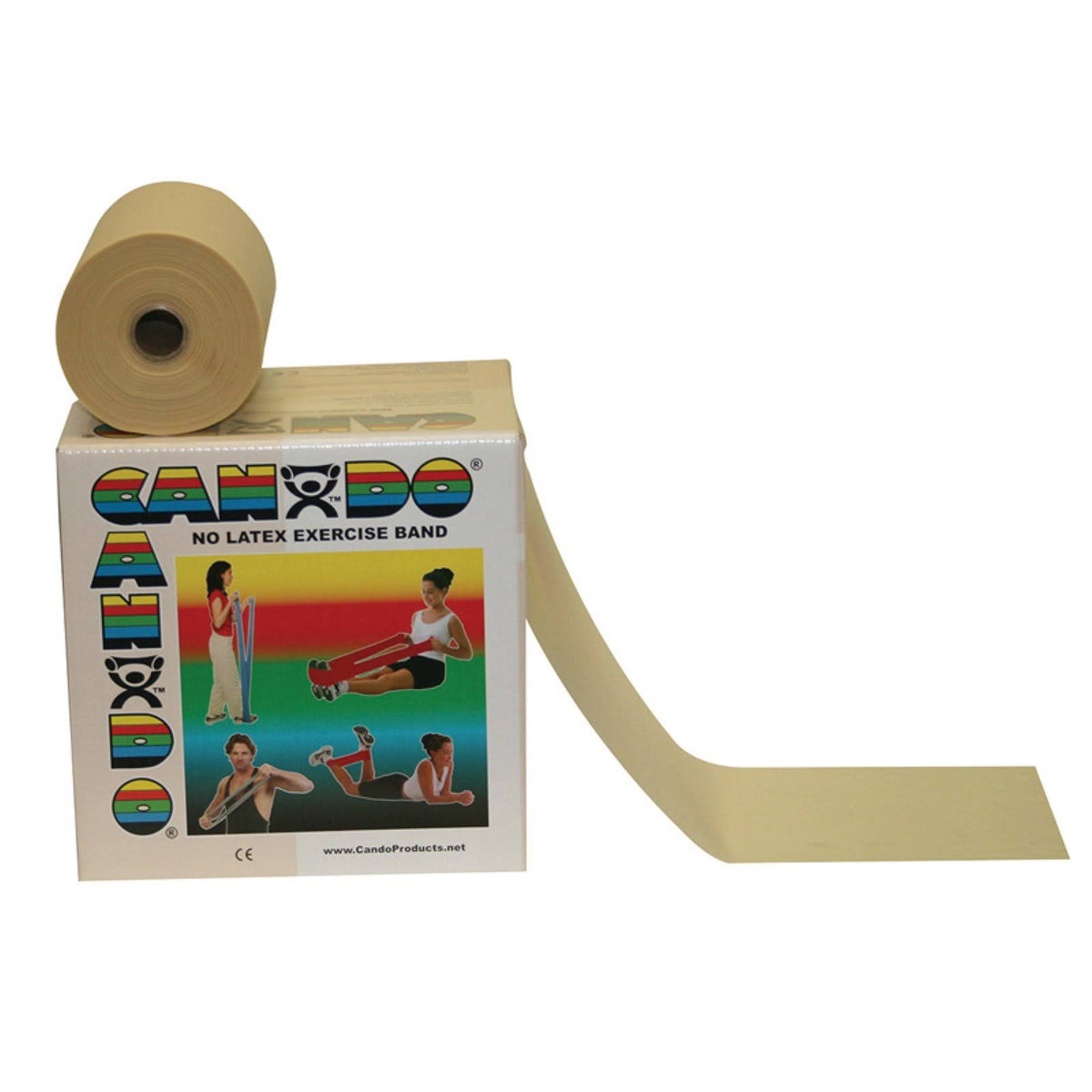 Latex Free Exercise Band 50 Yard Roll C9512