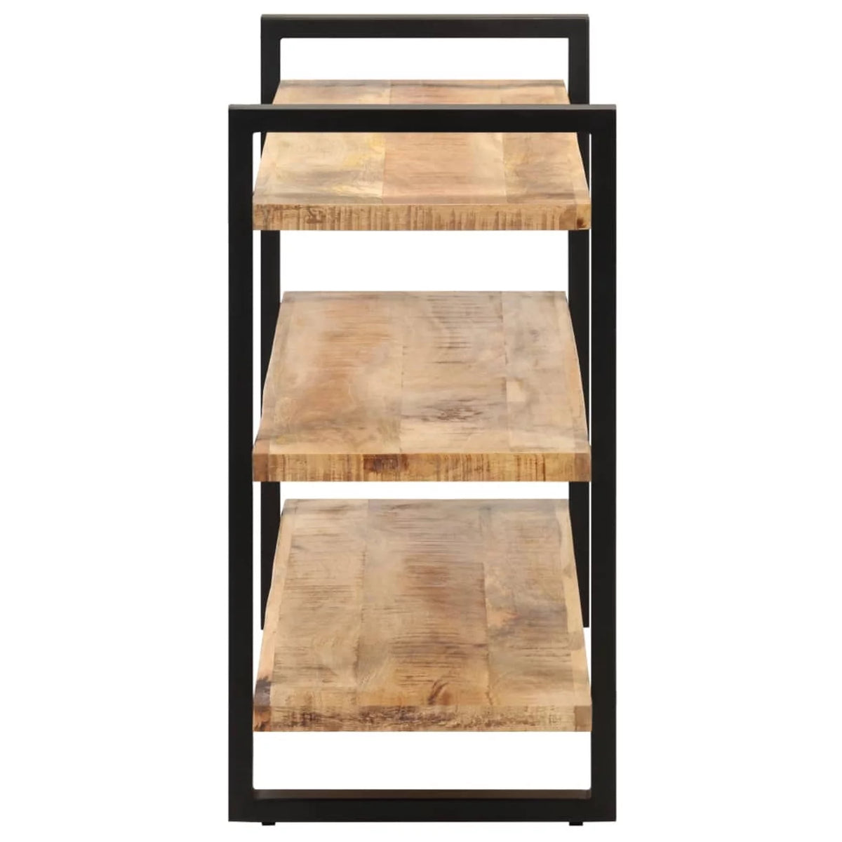 Sideboard with 3 Shelves Rough Mango Wood F44235