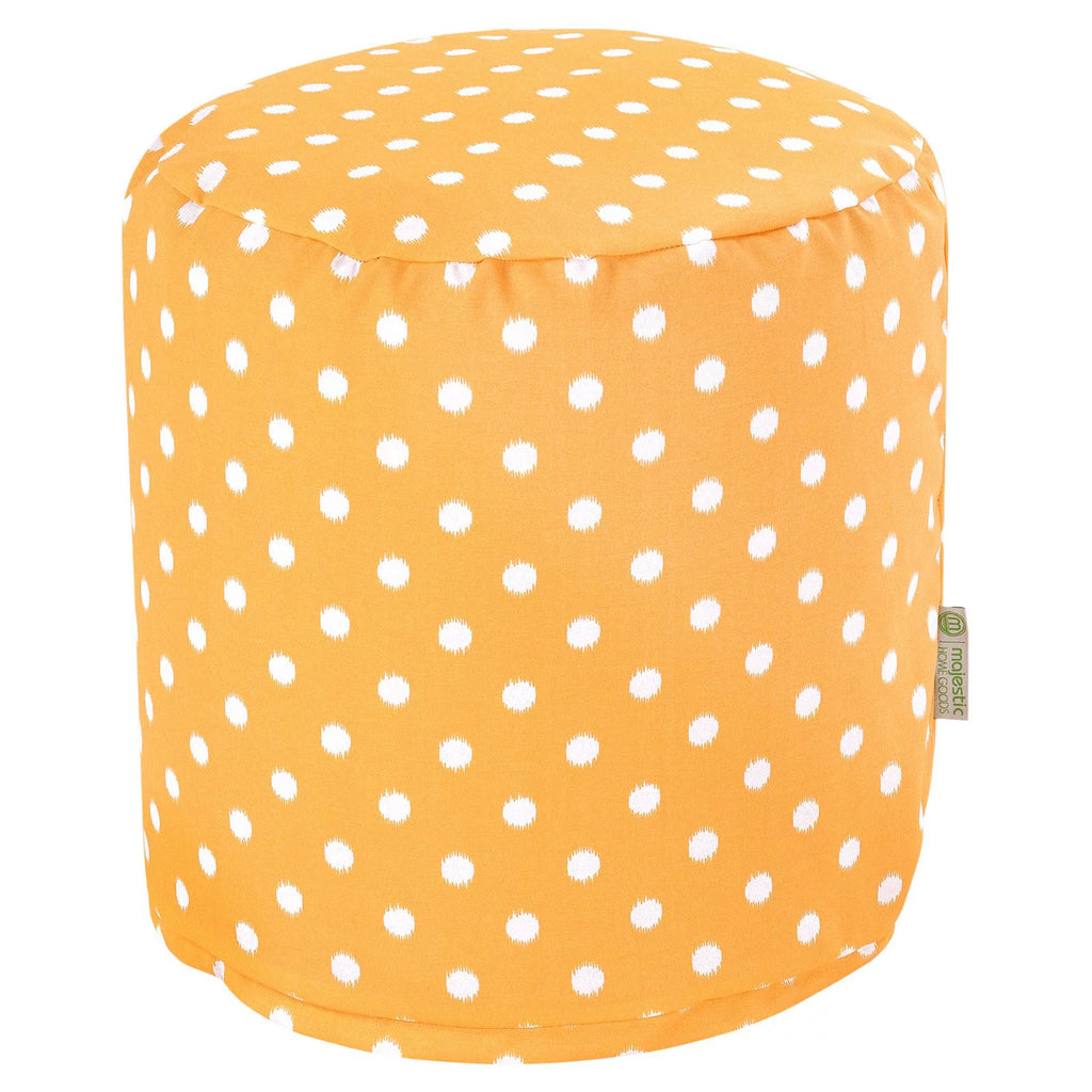 Ikat Dot Indoor / Outdoor Fabric Pouf P711267