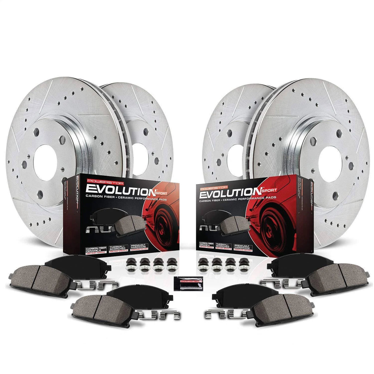 Front and Rear Z23 Evolution Sport Brake Kit O92065