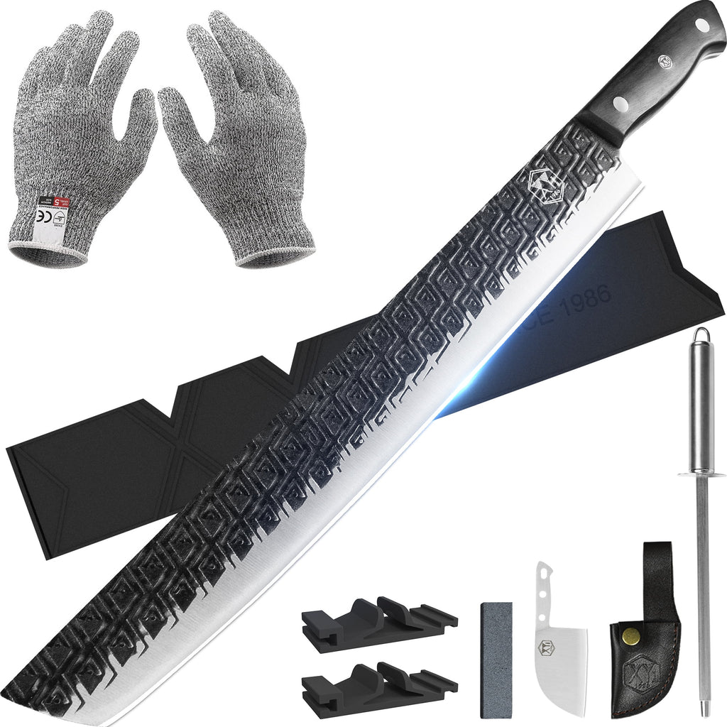 Portable Chef Knife Set with Sheath High Carbon Steel Y1840