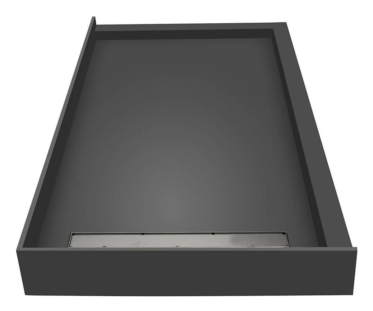 48x22 x 34x22 Double Threshold Shower Base with Drain T2254