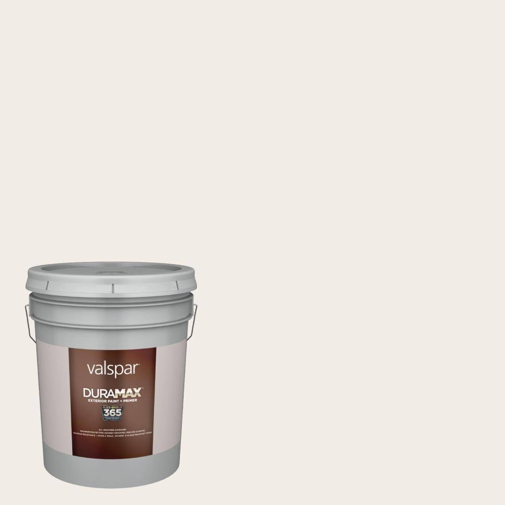 Semi-Gloss Ibis White Exterior Paint (5-Gallon) R49420