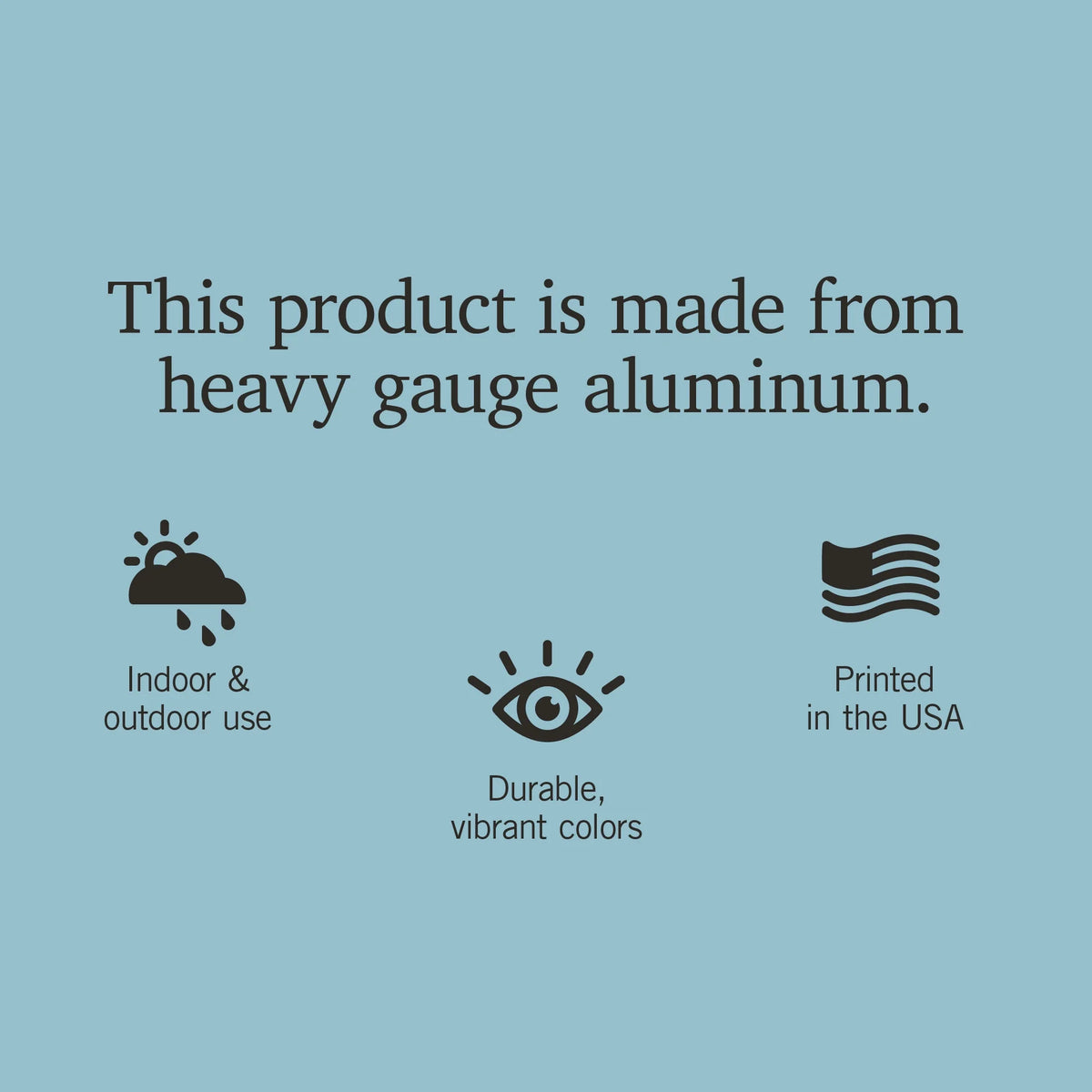 12x18 Aluminum Metal Sign Decor W3772