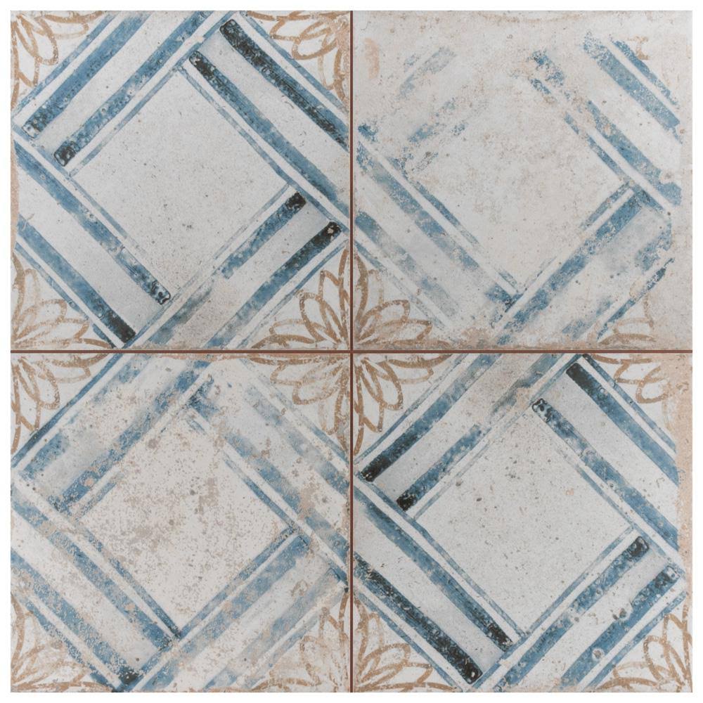 17-3/4 in. x 17-3/4 in. Ceramic Floor and Wall Tile K2417
