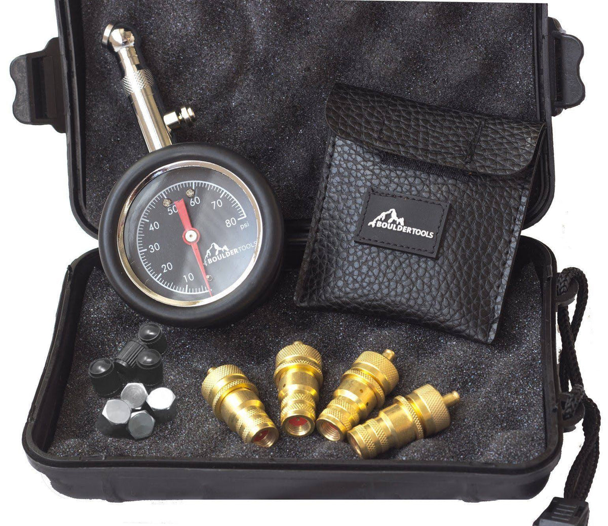 Tire Deflators and 80 PSI Tire Pressure Gauge M944824