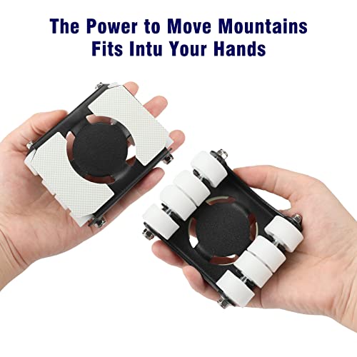 Heavy Duty Furniture Lifter 4 Appliance Roller 880 LBS Load Capacity Wheels Adjustable Height Lifting Tool Lever C22279