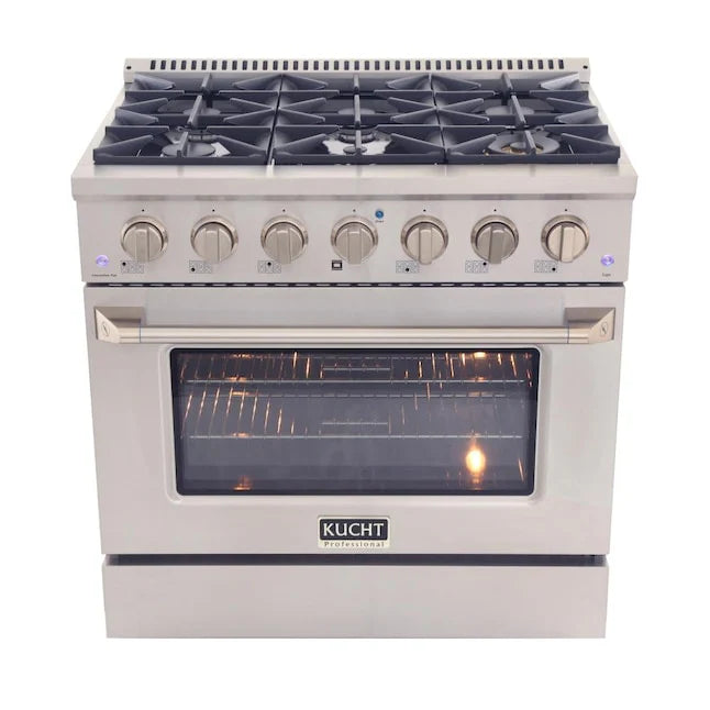 36 in. Natural Gas Range and Range Hood O771299
