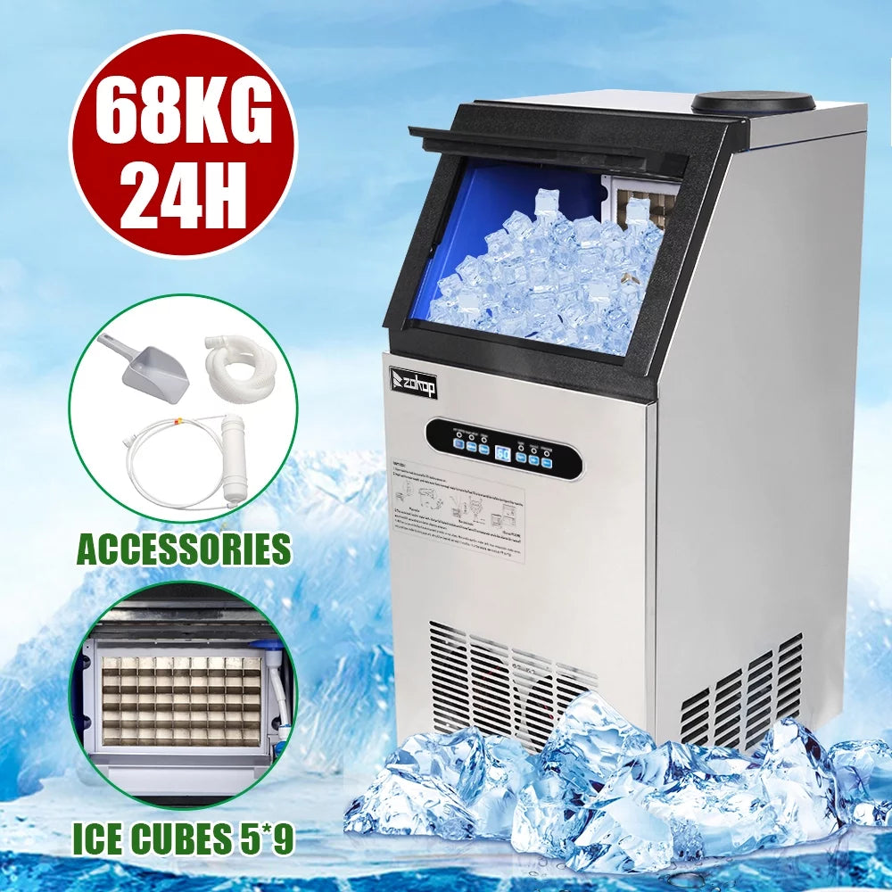 Commercial Stainless Steel Ice Maker N1630