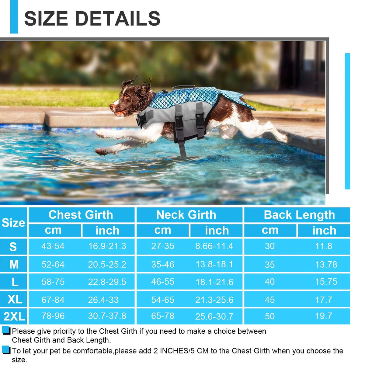 Reflective Dog Life Jacket with Rescue Handle Q952012
