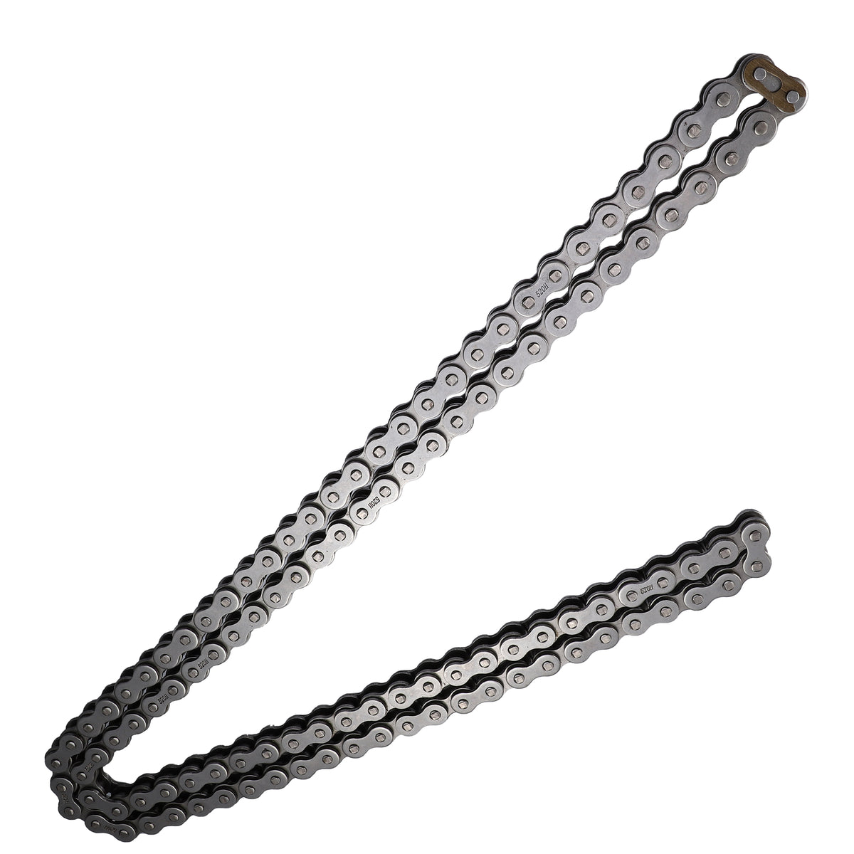 520 Motorcycle Chain 114 Link Non O-Ring with Connecting Master Link V80834