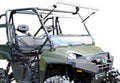 Scratch Resistant Flip Windshield for Polaris Ranger 570 Full-Size / Crew, 1/4" Thick Polycarbonate S504541