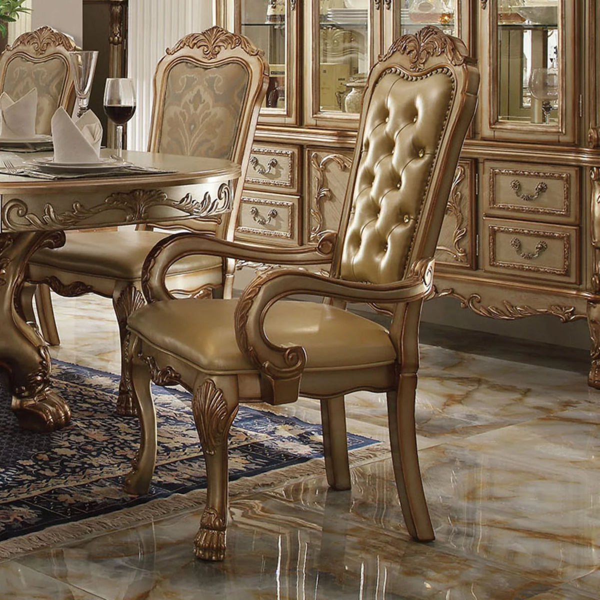 Dining Arm Chairs Set of 2 P239