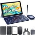 10 Inch 2 in 1 Tablet with Keyboard, 8 GB+128 GB+1 TB, Black O119
