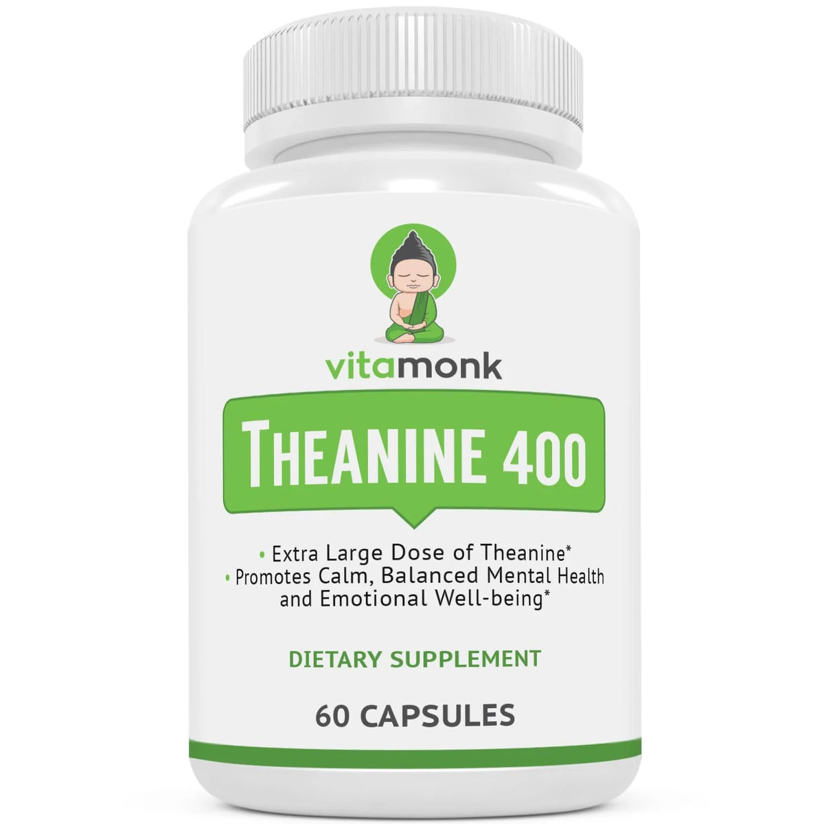 L Theanine 400mg 60 Capsules Supplement J7045