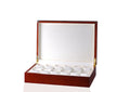 12-watch Wooden Storage Case with Leather Interior G4379